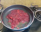 A picture of step 4 of Beetroot Halva Candy.