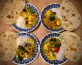 Foto del paso 13 de la receta Curry vegano con garbanzo, arroz basmati y pan de pita