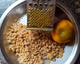 A picture of step 1 of Orange cookies (vegan).