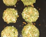 A picture of step 4 of Palak Chole Cheese Fitters......Baked.