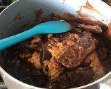 A picture of step 2 of Cornflakes Chocolate Cookies.