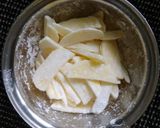 A picture of step 2 of French fries 🍟.