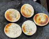 A picture of step 2 of Cheesy Pizzetta.