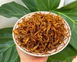 Hình bước làm 3 của món Xá Bấu (Củ Cải Muối) Rim Giòn Chay