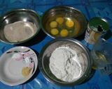 Foto langkah ke 1 dari resep Cake Panggang Gurih Lembut.