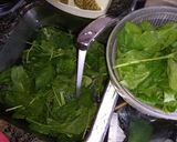 Foto del paso 1 de la receta: Tortilla de espinacas🌱