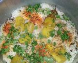 A picture of step 16 of Restaurant style biryani.