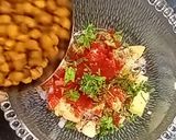 A picture of step 2 of Kala chana chaat.