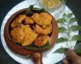 A picture of step 4 of Neem Flower Pakoras.