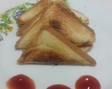 A picture of step 6 of Veg sandwich.