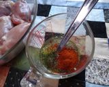A picture of step 1 of Piri Piri Chicken.