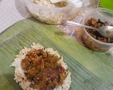 Foto langkah ke 2 dari resep Nasi Bakar Wangi Daun Pisang.