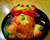 টেডী বিয়ার কিডী বান (teddy bear kiddy bun recipe in Bengali) রেসিপি ধাপ - 4 ছবি