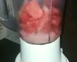 A picture of step 1 of Watermelon juice.