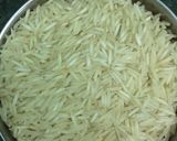 A picture of step 1 of Hyderabadi Veg Biryani.