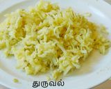 சக்கரை வள்ளி கிழங்கு சக்கரை பொங்கல்(Sakkarai Valli Kizgahu Sakkarai Pongal Recipe in Tamil) ரெசிபி ஸ்டேப் 3 புகைப்படம்