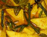 Foto langkah ke 6 dari resep Santan Kacang Panjang.