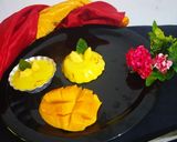 A picture of step 2 of Mango pudding.