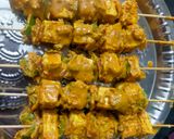 A picture of step 2 of Paneer Tikka.