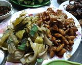 Hình bước làm 1 của món Thú linh heo khìa nước dừa