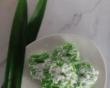 Gambar langkah 5 resipi Kuih kaswi pandan.
