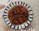 A picture of step 6 of Chicken Kanti - Kashmiri Eid special Snack.