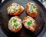 પાઉંભાજી બ્રુશેટા (Pavbhaji bruschetta recipe in Gujarati) રેસીપી સ્ટેપ6ફોટો