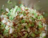 A picture of step 3 of Parsnip, lentil and cream soup.
