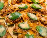 Foto del paso 6 de la receta Calabacines rellenos y arroz a la cúrcuma fresca