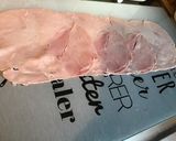 Une image de l'étape 1 de Roulés de jambon à l emmental, moutarde, basilic et origan façon paupiette.