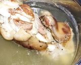 Foto del paso 1 de la receta: Crema de maíz con tamales y codillo de cerdo