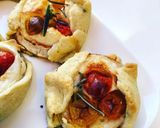 Une image de l'étape 6 de Mini tartes rustiques tomates cerises et chèvre.
