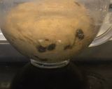 A picture of step 4 of Cinnamon Raisin Challah (One Loaf, Mixed Braids).