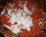 A picture of step 2 of Gajar Halwa.