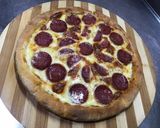 Foto del paso 5 de la receta: Variedades de pizza: Calabresa (o algo parecido)