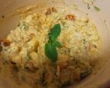 A picture of step 6 of Mixed veg with feta cream and boiled eggs.
