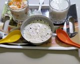 A picture of step 1 of Lassi.
