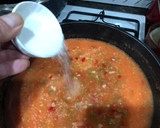 Foto del paso 5 de la receta: Sopa de tomate a mi manera con huevo duro en lékué