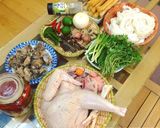 Hình bước làm 1 của món Phở Gà