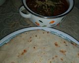 A picture of step 5 of Mother's special Qeema.