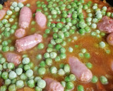Foto del paso 8 de la receta: Salchichas con guisantes