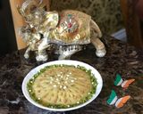 A picture of step 1 of Coconut and semolina halwa#Ramadan Series# Post 8# Recipe Contest# Eid Dessert.