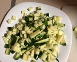 Foto del paso 1 de la receta: Calabacín con huevo
