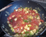 Foto del paso 4 de la receta: Lenguado a la plancha con guarnición de pisto