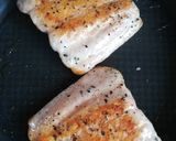 Narancsos-fokhagymás lazac recept fázis 3 fotója