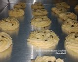 Foto langkah ke 1 dari resep Black Sesame Butter Cookies by Shinta.