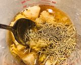 A picture of step 3 of Baked Chicken 🐔 with Artichokes, Mushrooms 🍄 and Onions 🧅.