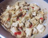 Foto del paso 2 de la receta: Tortillas de tofu ahumado en salsa de soja 🌮🍴
