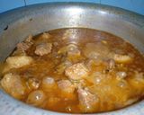 A picture of step 8 of Beef Jalferazi.