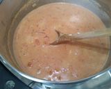 A picture of step 7 of Pasta with tomato, feta and ouzo sauce.